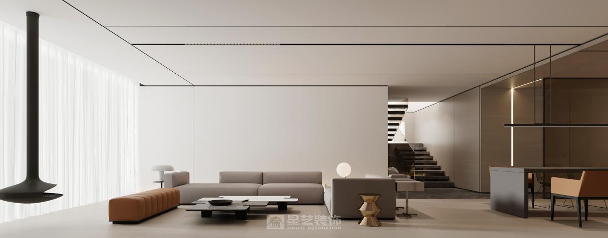 極簡風(fēng)大平層