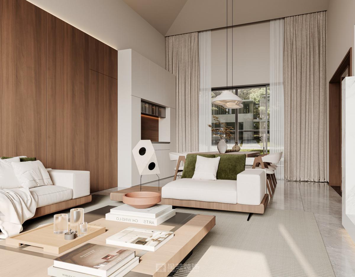 挑空復式｜干凈的家主打的就是溫柔和舒適