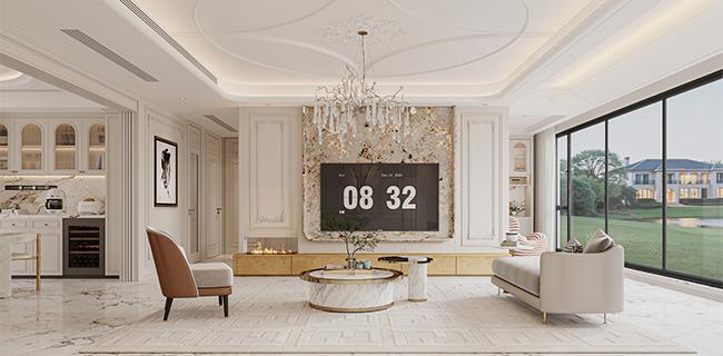 法式平層設(shè)計案例